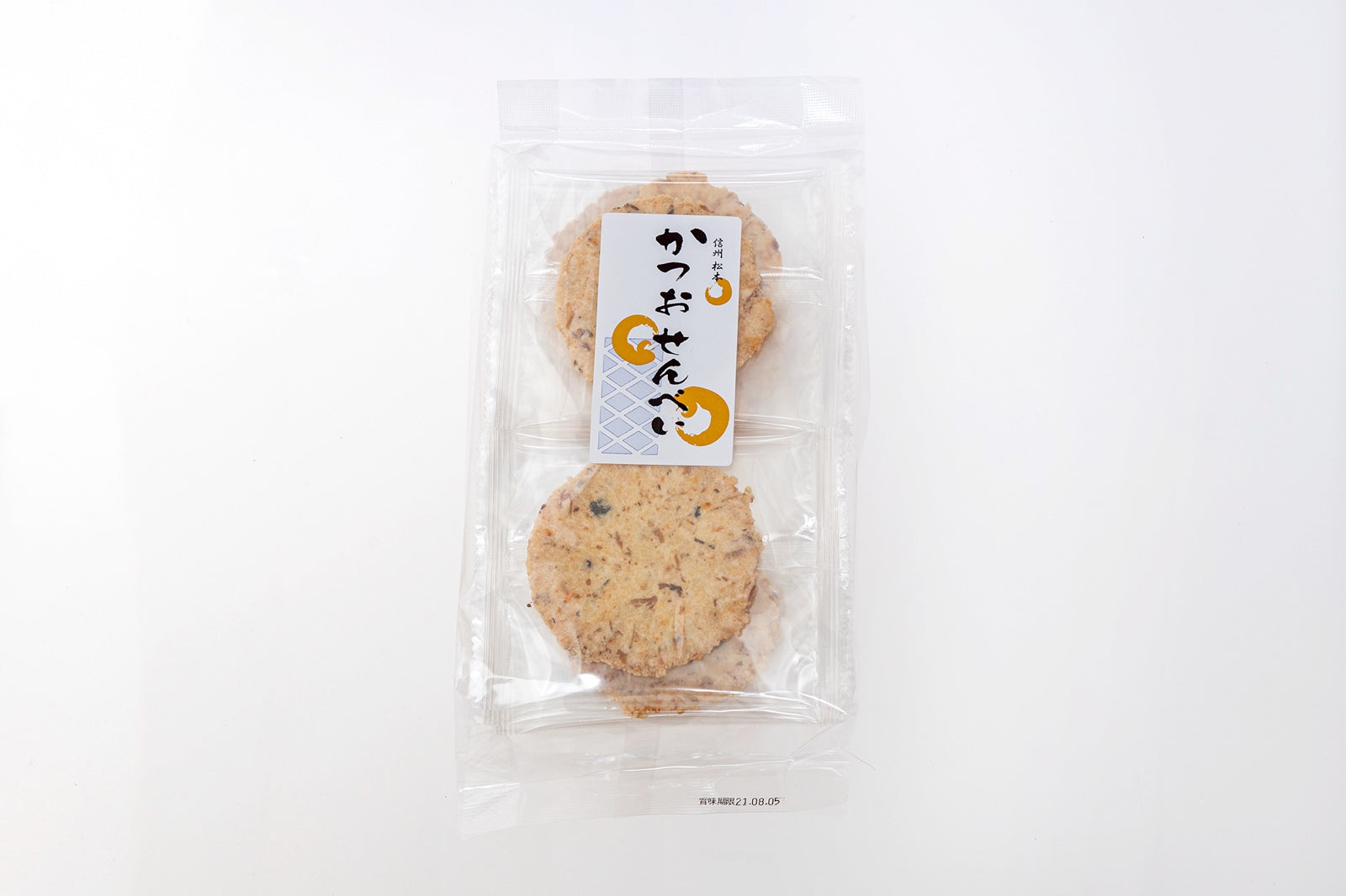 かつおせんべい個包装 16枚入 – 植田鰹節店